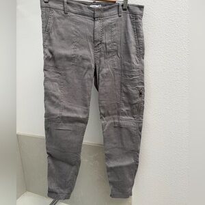 Vince Gray women’s Cargo Pants with Zipper Pocket